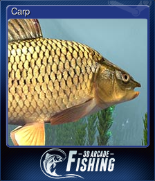 Series 1 - Card 4 of 5 - Carp