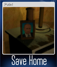 Series 1 - Card 4 of 5 - Putin!