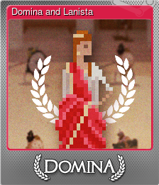 Series 1 - Card 1 of 6 - Domina and Lanista