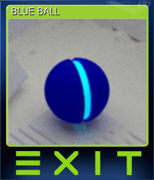 Series 1 - Card 3 of 7 - BLUE BALL