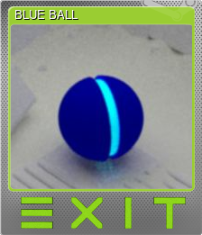 Series 1 - Card 3 of 7 - BLUE BALL