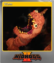 Series 1 - Card 5 of 6 - Worm