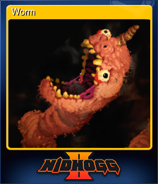 Series 1 - Card 5 of 6 - Worm