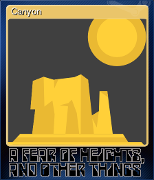 Series 1 - Card 1 of 8 - Canyon