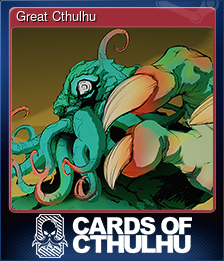 Series 1 - Card 10 of 10 - Great Cthulhu