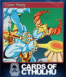 Series 1 - Card 6 of 10 - Cyber Harpy