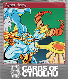 Series 1 - Card 6 of 10 - Cyber Harpy