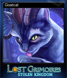 Series 1 - Card 2 of 5 - Goatcat