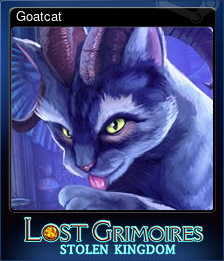 Series 1 - Card 2 of 5 - Goatcat