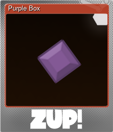 Series 1 - Card 5 of 7 - Purple Box
