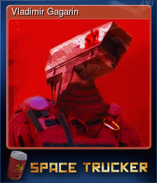 Series 1 - Card 1 of 5 - Vladimir Gagarin