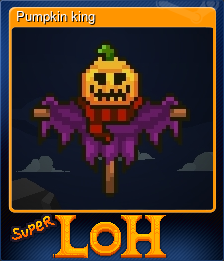 Series 1 - Card 2 of 5 - Pumpkin king