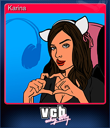 Series 1 - Card 1 of 5 - Karina