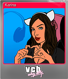 Series 1 - Card 1 of 5 - Karina