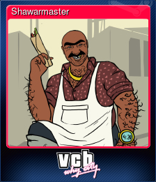 Series 1 - Card 4 of 5 - Shawarmaster