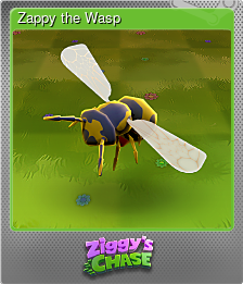 Series 1 - Card 5 of 5 - Zappy the Wasp