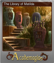 Series 1 - Card 1 of 7 - The Library of Matilda