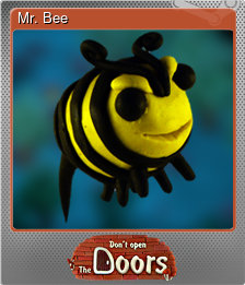 Series 1 - Card 1 of 8 - Mr. Bee