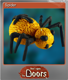 Series 1 - Card 3 of 8 - Spider