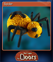 Series 1 - Card 3 of 8 - Spider