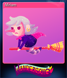 Series 1 - Card 2 of 7 - Miriam