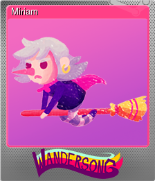 Series 1 - Card 2 of 7 - Miriam