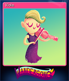 Series 1 - Card 4 of 7 - Viola