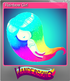 Series 1 - Card 7 of 7 - Rainbow Girl