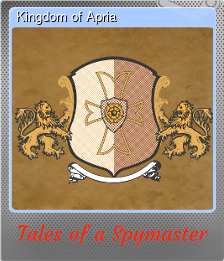 Series 1 - Card 2 of 8 - Kingdom of Apria