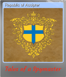 Series 1 - Card 4 of 8 - Republic of Accipter