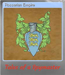 Series 1 - Card 3 of 8 - Rossarian Empire