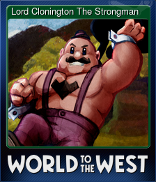 Series 1 - Card 4 of 14 - Lord Clonington The Strongman