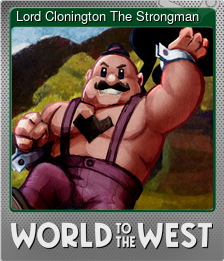 Series 1 - Card 4 of 14 - Lord Clonington The Strongman