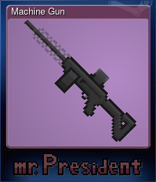 Series 1 - Card 5 of 5 - Machine Gun
