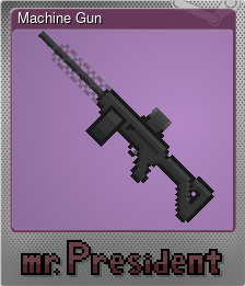 Series 1 - Card 5 of 5 - Machine Gun
