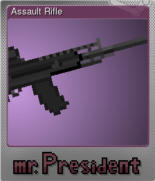 Series 1 - Card 2 of 5 - Assault Rifle