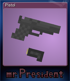 Series 1 - Card 3 of 5 - Pistol