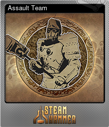 Series 1 - Card 3 of 8 - Assault Team