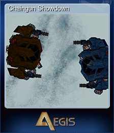Series 1 - Card 5 of 5 - Chaingun Showdown