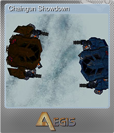 Series 1 - Card 5 of 5 - Chaingun Showdown