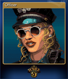 Series 1 - Card 4 of 6 - Officer