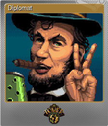 Series 1 - Card 2 of 6 - Diplomat