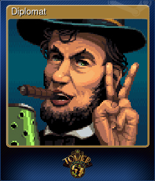 Series 1 - Card 2 of 6 - Diplomat