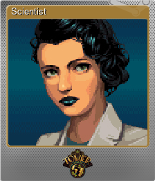 Series 1 - Card 5 of 6 - Scientist