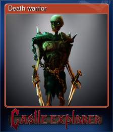 Series 1 - Card 2 of 5 - Death warrior