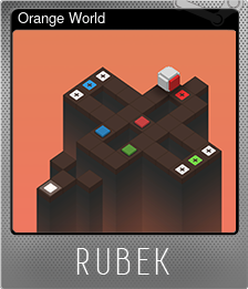 Series 1 - Card 5 of 6 - Orange World