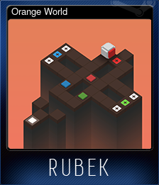 Series 1 - Card 5 of 6 - Orange World