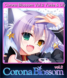 Series 1 - Card 8 of 8 - Corona Blossom Vol.2 Yunie & Lily