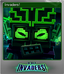 Series 1 - Card 1 of 8 - Invaders!