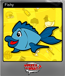 Series 1 - Card 4 of 6 - Fishy